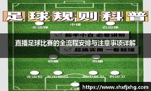 直播足球比赛的全流程安排与注意事项详解