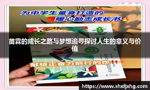 苗霖的成长之路与梦想追寻探讨人生的意义与价值