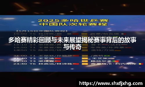 多哈赛精彩回顾与未来展望揭秘赛事背后的故事与传奇